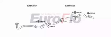 Система выпуска ОГ EuroFlo TYHIL24D 8025